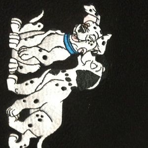 Fleece vest Dalmatians
